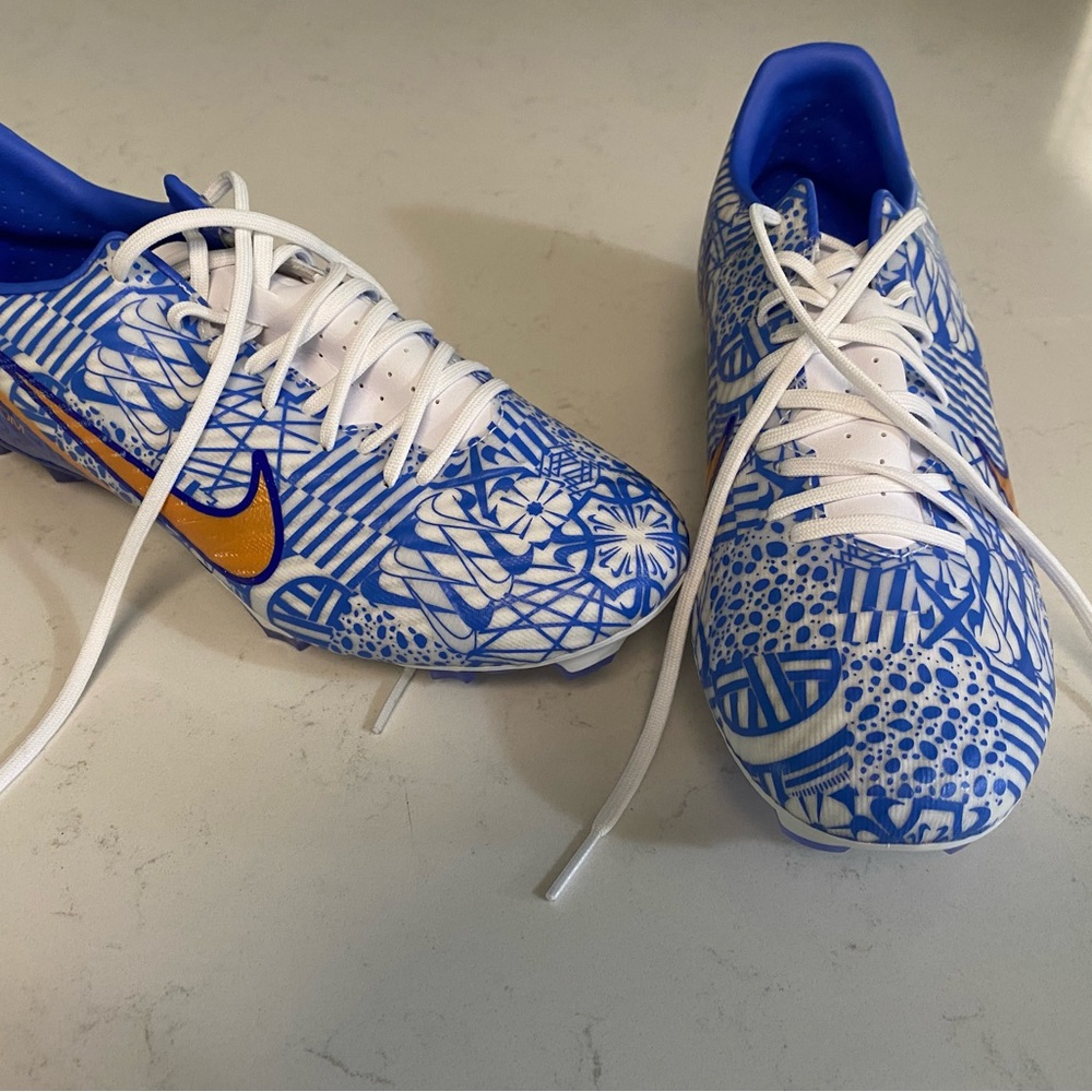 Nike Air Zoom Mercurial Vapor 15 Elite CR7 Azulejo FG Cleats Sz 7.5 DQ5309-182